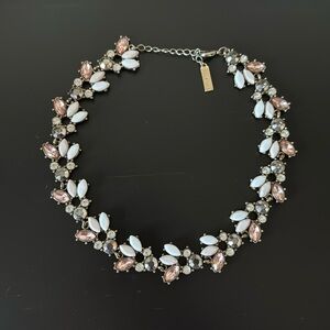 Perry Street pink and grey toned necklace